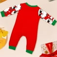 thumbnail image 5 of Onlypjs Family Matching Christmas Pajamas Set – Red Santa Face "Merry Christmas" Holiday Sleepwear for Women, Men – Festive Winter Loungewear, 5 of 6