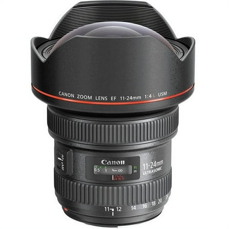 Canon EF 11-24mm f/4L USM Wide-Angle Lens for Canon Cameras
