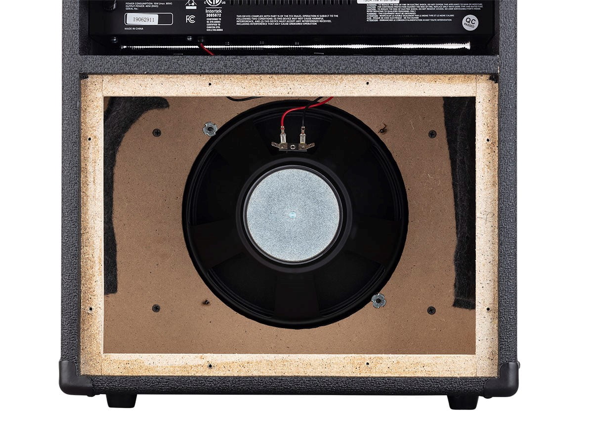 Monoprice 40-Watt 1x10 Bass Combo Amplifier, Built-in Compressor and Direct Injection XLR Output - Stage Right Series