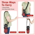 thumbnail image 5 of Cartoon Mouse Water Bottle Sleeve Cup Carrier Bag For 16/20/24/30/32/40 OZ Insulted Tumbler Holder with Strap for Women Girl Hiking Camping, 5 of 5