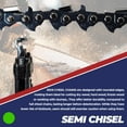 thumbnail image 2 of Proven Part (3) Semi Chisel Chain For 10In Bar 1/4" Pitch .043 Gauge 56DL Fits Stihl 3670 005 0056 (2) Qt Oil (1) Stump Vise (3) Files, 2 of 11