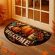 thumbnail image 4 of Decoraciones de Halloween, adornos de Halloween, alfombra semicircular para puerta de entrada, tapete absorbente antideslizante para el hogar, tapete antimanchas, tapete antideslizante para baño, tape, 4 of 6