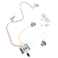 thumbnail image 2 of Arnés de Cables de Guitarra shamjiam 1v2t 1 Enchufe 500k Potes Interruptor de 5, 2 of 8