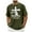 A Green, variant on Idoravan Summer 2025 Summer Clothes for Men T-Shirt Men's Casual Short Sleeve Easter Print Crew-neck Top Short Sleeve Crew-neck Top/shirt