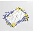 thumbnail image 3 of Recipe Cards, 4x6 Inches, 50 Fill-in-the-Blank Cards for Recipe Box (Mediterranean Lemon), 3 of 6
