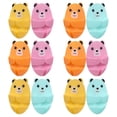 thumbnail image 4 of 12 ganchos adhesivos para enchufes de pared, con forma de oso, para cocina, escritorio, oficina y coche, 4 of 8