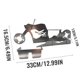 thumbnail image 4 of Advancent 1 Juego de latas de cerveza para bicicleta, barbacoa, asar a la parrilla, sartenes para hornear, asador de pollo antiadherente de acero Herramientas y accesorios para hornear Esqueleto, 4 of 6