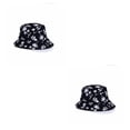 thumbnail image 4 of Guardurnaity Sombrero de pescador para hombre y mujer, gorra de pescador de verano con estampado amarillo, sombrero de Bob, sombrero de pescador de pesca Hip Type3 NO3 Guardurnaity CBP010515, 4 of 5