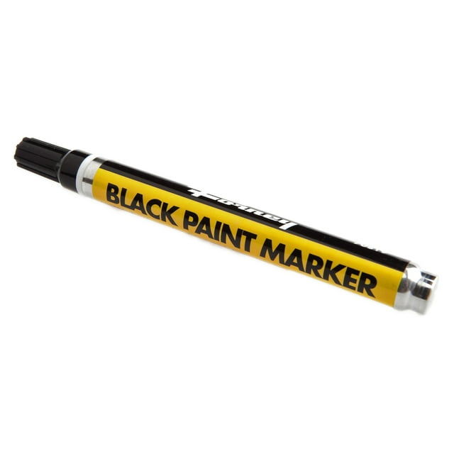 Marcador de pintura Forney 60313 negro a base de aceite, 10 ml