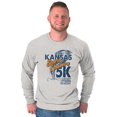 thumbnail image 5 of Kansas Storm Chasers Tornado Twister Long Sleeve TShirt Men Women Brisco Brands S, 5 of 6