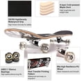 thumbnail image 5 of 31 Inch Double Kick Skateboard Cruiser Longboard for Kids Beginners with Maple Deck, 5 of 8