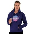 thumbnail image 4 of NASA Vaporwave Take Off Explore More Hoodie Sweatshirt Women Men Brisco Brands M, 4 of 6