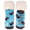 thumbnail image 2 of Women's Classic Winter Fleeced Thermal Cabin Crew Slipper Socks, 07 Dogs, 1 Pair, 2 of 5
