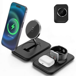 Anker 533 Magnetic Wireless Charger, 3-in-1 Phone Power Base