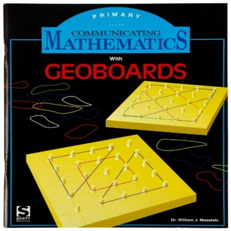 American Educational SR-0670 Communicating Mathematics For Geoboards - Primary Guide
