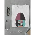 thumbnail image 3 of Gorilla In Simple Art T-Shirt Men -Image by Shutterstock, Male 4X-Large, 3 of 4