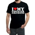 thumbnail image 2 of LUOGENLI T-shirts pour Homme pour Hommes T-Shirt de la Saint-Valentin à Lettres Imprimées Manches Courtes Col Rond T-Shirt Floral Mode Chandail de Base T-shirts Vintage pour Homme T-Shirt Graphique Saint-Patrick Noir XXXXXL, 2 of 3