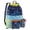 Blue/Yellow, variant on Big Mesh Mummy Backpack - Ventilated Swim Gear Athletic Sport Bag, Black