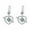 A, variant on Arrow Through The Heart Earrings Personality Temperament Inlaid Diamond Minimalist Fine Earring Diamond Studded Diamond Earrings Zircon Earrings One The Heart Shaped Earrings Valentine'S Day