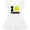 AA-White, variant on Inktastic Tennis Girls Toddler Dress