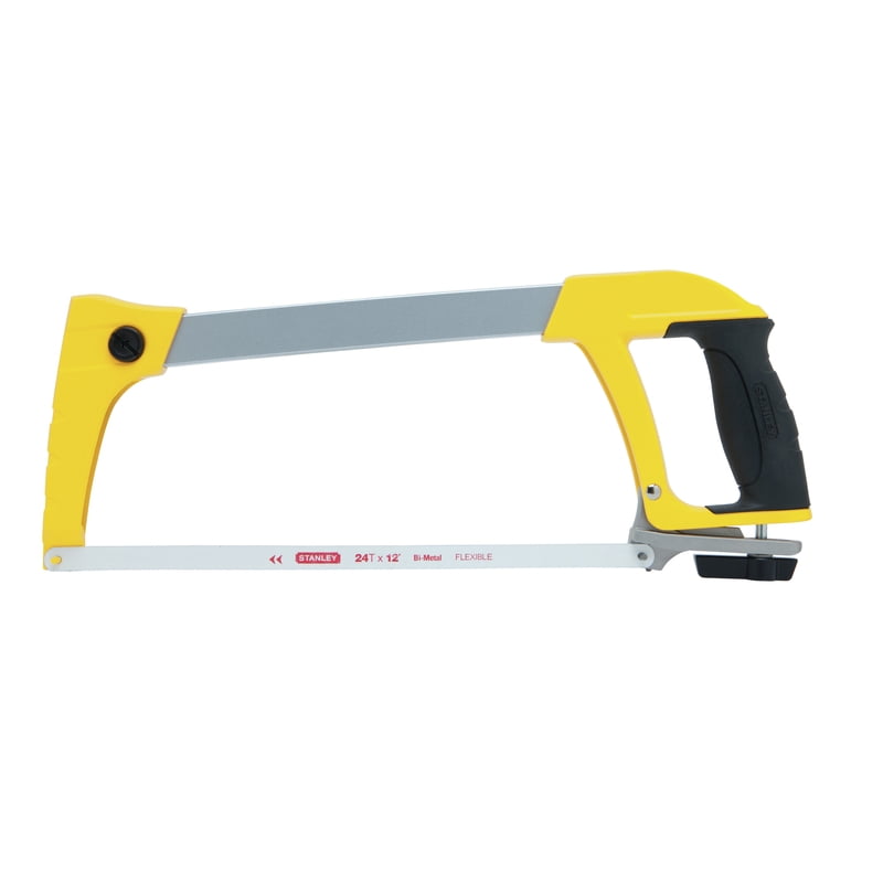 Blue Hawk 6-in Hack Saw Strength Aluminum Alloy Frame Durable Tools Rubber Grip 
