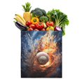 thumbnail image 1 of Tennis Athlete Shopping Bag - Foldable & Washable for Minimalists, 1 of 6