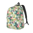 thumbnail image 1 of Easygdp Tropical Flowers Mochila de Lona Resistente para Laptop, Compatible con Laptops de 15 a 17 pulgadas, Ideal para Escuela, Trabajo y Viajes-Medium, 1 of 5