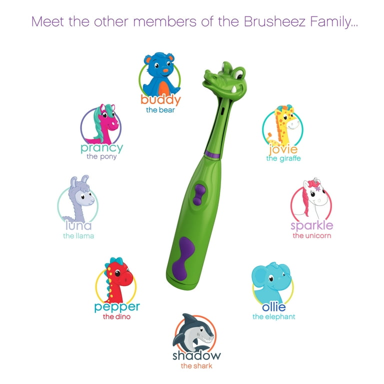 Brusheez Children's Electric Toothbrush Set with Timer
