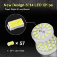 thumbnail image 2 of z New Super Bright 1156 P21W LED BA15S 1157 P21/5W BAY15D LED Car Lights Reserve Lamps Auto Brake Bulb car Signal light 12V, 2 of 5