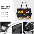 thumbnail image 3 of Fotbe Merry Christmas Elk Bolsa de Viaje para Playa - Resistente al Agua, Bolsa Tote de Gran Capacidad y Ligera con 7 Bolsillos para Mujeres y Hombres, 3 of 7