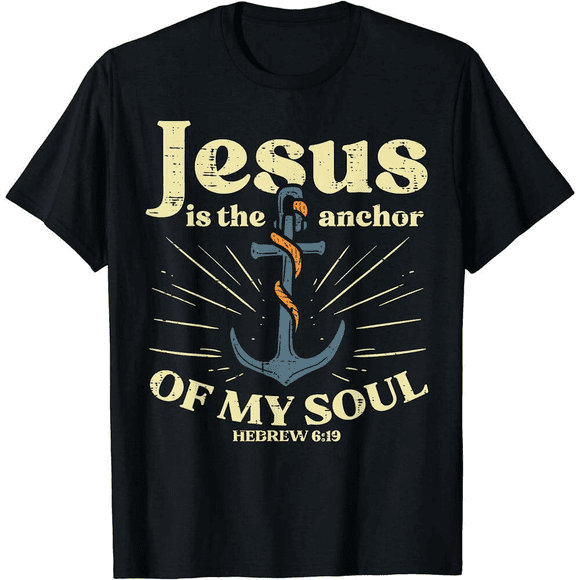 Jesus Christian Faith Pray God Religious T-Shirt Men Fashion Clothing Tee