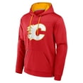 thumbnail image 2 of Men's Fanatics  Red Calgary Flames Defender Pullover Hoodie, 2 of 3