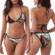 thumbnail image 3 of Balery Colorful Travel Luggage Gear Pijama Estampado Bikini de Dos Piezas para Mujer - Conjunto de Bikini Ajustable Sexy y Cómodo para Playa, 3 of 6