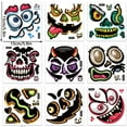 thumbnail image 3 of Matoen 10 Pieces of Mini Halloween Pumpkin Face Stickers,Mini Pumpkin Decorating Stickers for Kids Halloween Party Favors Party Supplies, 3 of 8