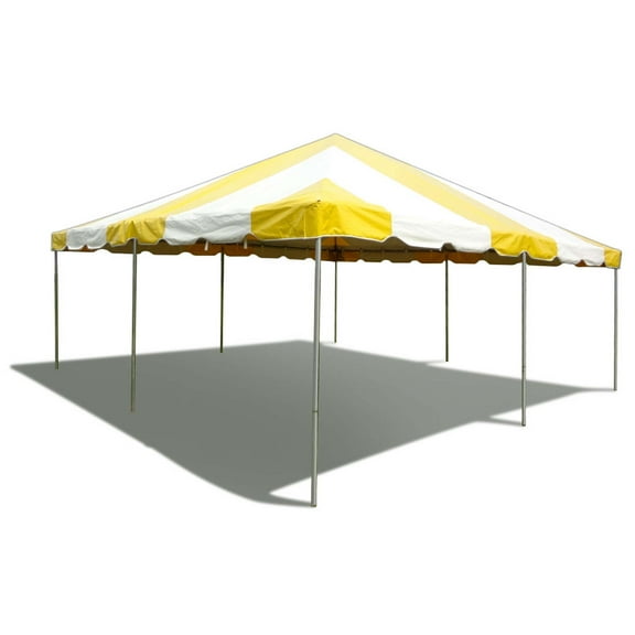 Party Tents Direct Weekender West Coast Frame Party Tent, Yellow, 20 ft x 20 ft