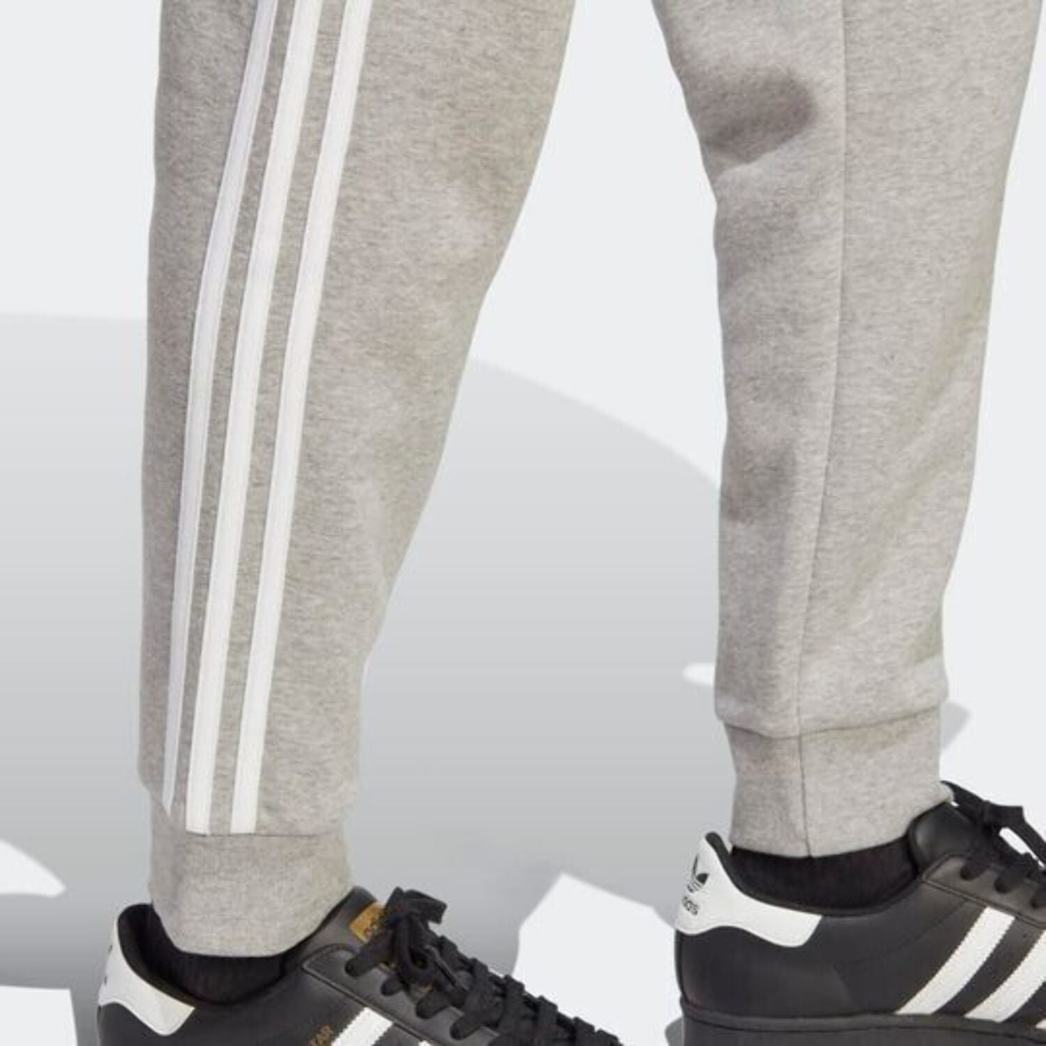 Adidas Adicolor Classics IA4795 Joggers Pants Men's Grey White 3-Stripes SGN1470 (Gray,Regular,S)