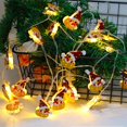 thumbnail image 2 of RyanK Christmas Decorations Christmas GiftsIron Christmas String Light Small String Lights Christmas Decoration String Lights Can Be Used For Patio And Room Indoor Decoration, 2 of 6