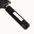 thumbnail image 2 of Professional Ribs Comb Women Wet Massage Styling Tool Hairbrush(Black), 2 of 6