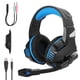 thumbnail image 1 of Auriculares, Auriculares LED para Juegos, Auriculares para Juegos con Cable, Auriculares para computadora, estéticos Elegantes, 1 of 9