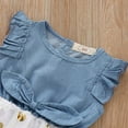 thumbnail image 4 of Lindreshi Baby Girl Clothes Toddler Baby Girls Sleeveless Print Bow Dress Tulle Dresses Clothes, 4 of 9