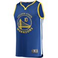 thumbnail image 2 of Youth Fanatics Jacob Evans Royal Golden State Warriors Fast Break Player Jersey - Icon Edition, 2 of 3