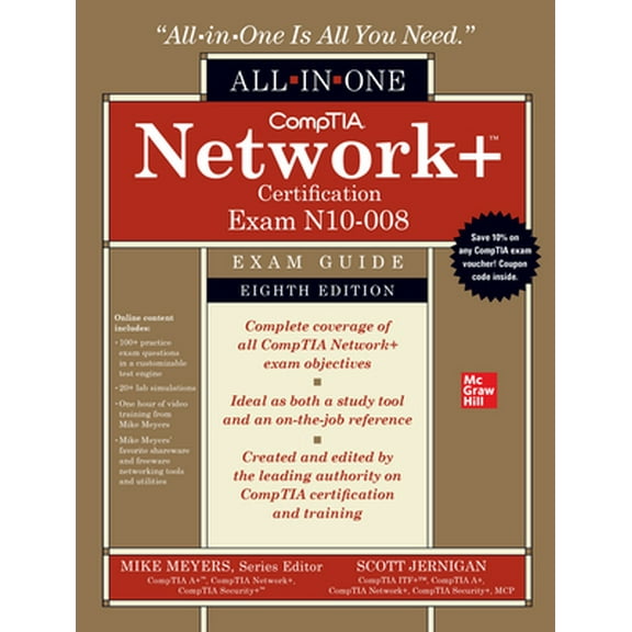 Pre-Owned Comptia Network  Certification All-In-One Exam Guide, Eighth Edition (Exam N10-008) (Hardcover) 1264269056 9781264269051