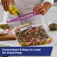 thumbnail image 3 of Hefty Slider Gallon Storage Bags, 60 Count, 3 of 9