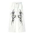 thumbnail image 4 of CONZONE Big Boys Baggy Sweatpants Y2K Graphic Joggers for Boys Drawstring Fall Winter Athletic Trousers with Pockets, 4 of 5