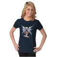 thumbnail image 4 of Betty Boop Cartoon Butterfly Mushroom Women's T Shirt Ladies Tee Brisco Brands S, 4 of 6