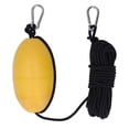 thumbnail image 1 of Anclaje de deriva para kayak, flotador de ancla para barco de pesca, ancla de deriva para kayak marino amarillo con correas reforzadas, 1 of 14