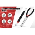 thumbnail image 2 of Electrical Disconnect Connector Pliers 37960 and Connector Separator 13120 for Cars, Automotive Electrical Plug Pliers, Terminal Plug Removal Tool Kit Disconnect Tools (Black),Red, 2 of 4