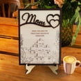 thumbnail image 5 of Personalized Mother's Day Wooden Plaque Gift, Customizable Engraved Mom and Children’s Names Home Decor Plaque, Perfect Gift for Mom from Daughter and Son., 5 of 9