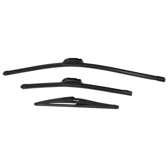 3 Pcs 26'' 17'' 12'' Front Windshield Wiper Blades Set Fit U Hook J Hook for Nissan Pathfinder 2013-2018
