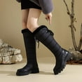 thumbnail image 2 of Women's Snow Boots Knee High Warm Winter Shoes, 2 of 7